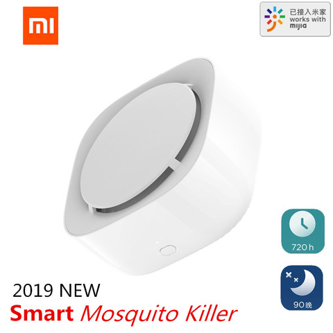 Портативный Отпугиватель комаров Xiaomi Mijia, устройство для отпугивания москитов, время работы без нагревателя, светодиодная подсветка, 90 дней ► Фото 1/6