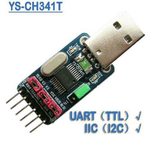 2в1 CH341T Модуль USB К I2C IIC UART TTL Главный Адаптер Конвертер.