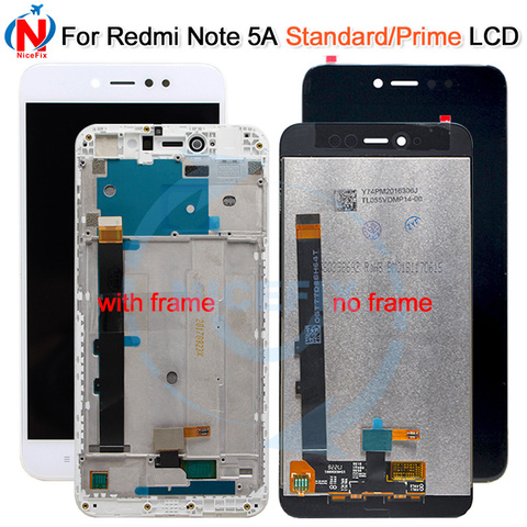 IPS-дисплей 5,5 дюйма 720x1080 для XIAOMI Redmi Note 5A, сенсорный ЖК-экран с рамкой для Xiaomi Redmi Note 5A Prime LCD Y1 / Y1 Lite ► Фото 1/6