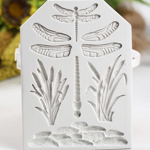 Luyou DIY Dragonfly силиконовая форма для свеч Fondant формы из полимерной глины форма для шоколадного торта кухонные инструменты для выпечки «сделай сам» FM1422 ► Фото 1/5