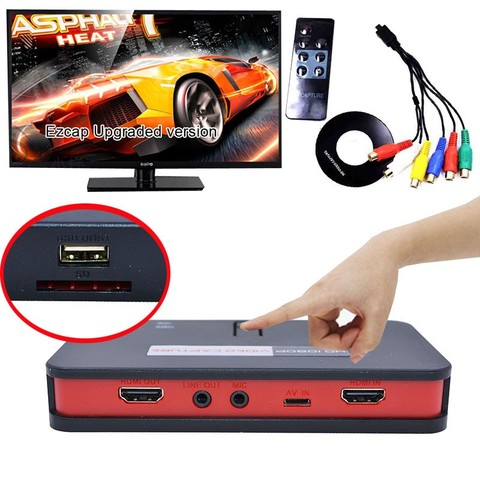 EZCAP 284 1080P HDMI игра HD видео Захват коробка захвата для XBOX PS3 PS4 ТВ медицинский онлайн видео в прямом эфире видео рекордер ► Фото 1/6