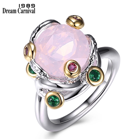 DreamCarnival 1989, специальное кольцо с розовым цирконием, стильные модные украшения для женщин, вечерние, подарок, WA11607 ► Фото 1/6