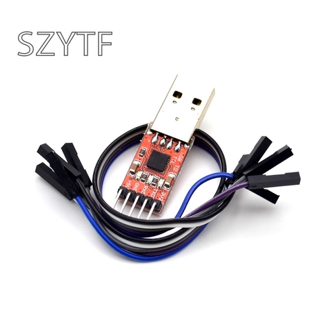 CP2102 USB 2,0 UART ttl 5PIN Соединительный модуль последовательный преобразователь с Dupont lin ► Фото 1/1