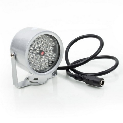 ICOCO прочный 48 светодиодный осветитель CCTV ИК Инфракрасная лампа ночного видения Securit 850nm 12V для камеры наблюдения ► Фото 1/1