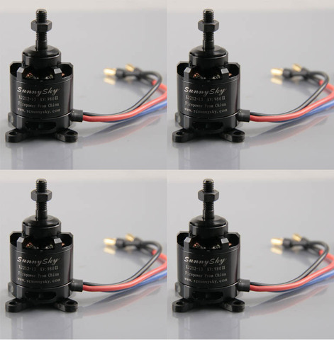 100% оригинал 4 шт. SUNNYSKY X2212 980KV 180 Вт бесщеточный мотор четырехгексакоптер ► Фото 1/1