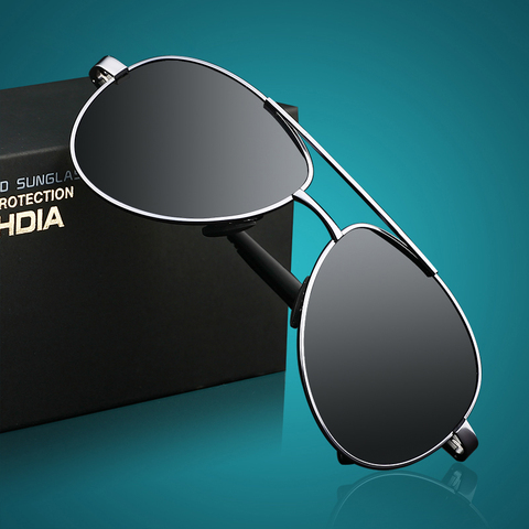 Мужские солнцезащитные очки VEITHDIA, брендовые очки с поляризационными стеклами, защита UV400, модель 1306, 2022 ► Фото 1/6