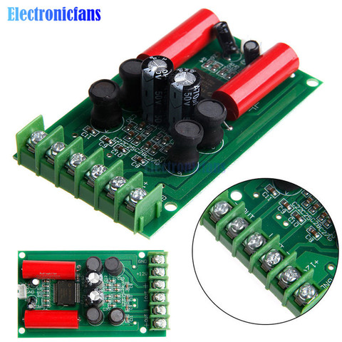 TA2024 12 В 2x15 Вт усилитель плата модуль мини Hi-Fi цифровой аудио модуль для автомобиля ► Фото 1/6