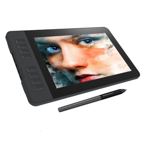 GAOMON PD1161 ips HD графический планшет для рисования с экраном графический монитор ручка дисплей с 8 клавиши быстрого доступа и 8192 уровни нажатия б... ► Фото 1/6