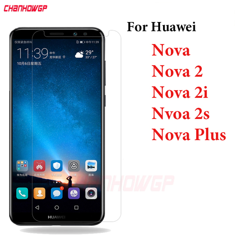 Закаленное стекло для Huawei Nova 2 2i 2S Plus CAN L01 L11 CAN L02 L12 L03 L13 HWI AL10 TL00, Защитное стекло для экрана ► Фото 1/6