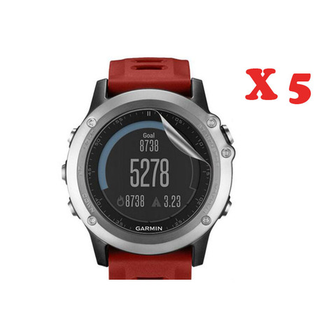 Ультра прозрачная HD мягкая защитная пленка для Garmin Fenix 3/Fenix3 HR защита дисплея полная защитная крышка для экрана (не стекло) ► Фото 1/3