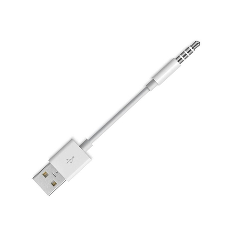 Кабель для синхронизации данных с разъемом 3,5 мм на USB 2,0 для Apple iPod Shuffle 2-й, 3-й, 4-й, 5-й, 6-й, 7-й, Кабель-адаптер USB AUX ► Фото 1/1