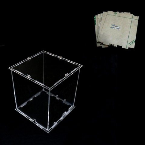 DIY 3D 8S mini LED Light Cubeeds акриловый чехол-Примечание: cubeeds box только с использованием нашего 3d8 mini cubeed, Размер 12x12x14 см ► Фото 1/1