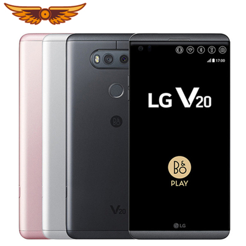 Оригинальный разблокированный LG V20 H990N F800 четырехъядерный 5,7 дюймов 4 Гб ОЗУ 64 Гб ПЗУ 16 МП LTE отпечаток пальца Android две SIM-карты ► Фото 1/6