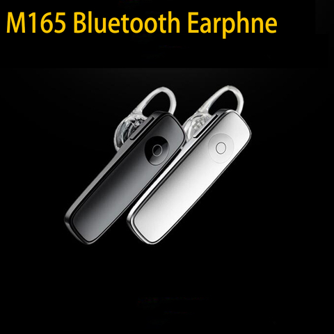 M165 Bluetooth 4,1 Гарнитура Сверхлегкий Беспроводной наушники Hands-free ушной наушники спортивные наушники для прослушивания музыки на базе IOS и Android ► Фото 1/1