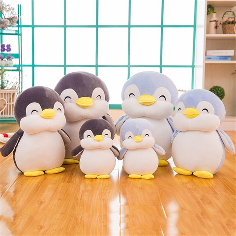 1 шт. 30/45 см Kawaii Penguin, плюшевые игрушки, милые куклы с животными, мягкая подушка, домашний декор для автомобиля, для маленькой девочки, подарок ... ► Фото 1/6