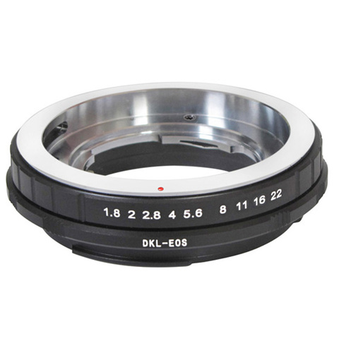 Переходное кольцо Foleto DKL, кольцо-адаптер для объектива Retina, DKL, Voigtlander, Deckel, Canon EOS, Nikon, Sony, Pentax, крепление камеры 5d, d3, K7 ► Фото 1/1
