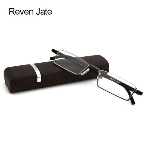Мужские и женские очки для чтения Reven Jate, очки для чтения в оправе для мужчин и женщин, оптические очки ► Фото 1/6