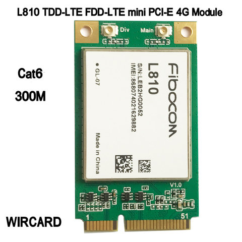 L810, модуль 4G LTE, с процессором PCI-E, mini, 4G, с процессором PCI-E, с процессором PCI-E, с процессором, с процессором, с поддержкой wi-fi, с поддержкой wi-fi, и п... ► Фото 1/4