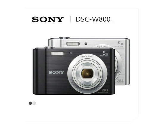Новая цифровая камера Sony DSC-W800 Cyber-shot (DSCW800) с оптическим зумом 20 МП и 5-кратным увеличением SONY W800 ► Фото 1/6