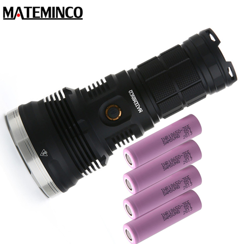 Ручной фонарь MATEMINCO MT35 CREE XHP35 HI светодиодный максимум 2700 люмен дальность луча 1697 метров 7 режимов работы уличный фонарь ► Фото 1/1