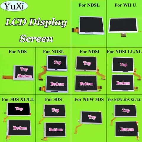 ЖК-дисплей YuXi верхний нижний для Nintendo DS lite для NDS i L для нового 3DS XL LL игровая консоль ЖК-экран s ► Фото 1/6