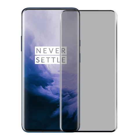 3D изогнутый полноэкранный защитный экран для Oneplus 7 7T 8 Pro 7pro 7T Pro 9H, закаленное стекло с антишпионским антибликовым покрытием ► Фото 1/6