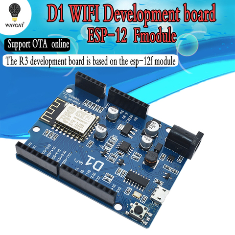 WAVGAT умная электроника ESP-12E WAVGAT D1 WiFi uno на основе ESP8266 щит для arduino совместимый ► Фото 1/6