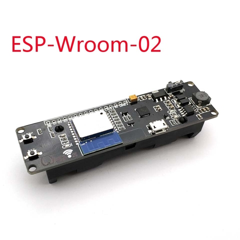 WeMos D1 ESP-Wroom-02 ESP8266 Nodemcu WiFi модуль с зарядкой аккумулятора 18650 ► Фото 1/1