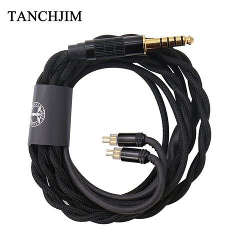 TANCHJIM кабель для модернизации кислородных наушников 0,78 мм штырь 2,5 мм/3,5 мм/4,4 мм 5N однокристальный медный кабель для модернизации ► Фото 1/5