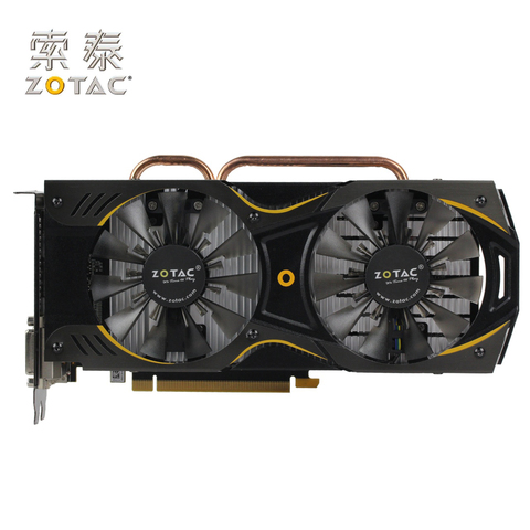 Оригинальная видеокарта ZOTAC GeForce GTX950-2GD5 Thunderbolt HA 128Bit GDDR5 для видеокарт nVIDIA GTX 900 950 2G 6610MHz 2 GB ► Фото 1/1