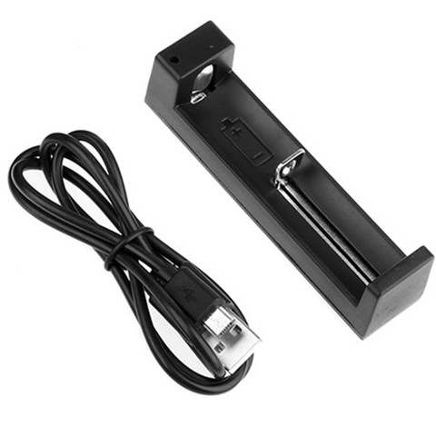 Универсальное USB-зарядное устройство для аккумуляторов 26650 18650 16340 14500 10400 ► Фото 1/2