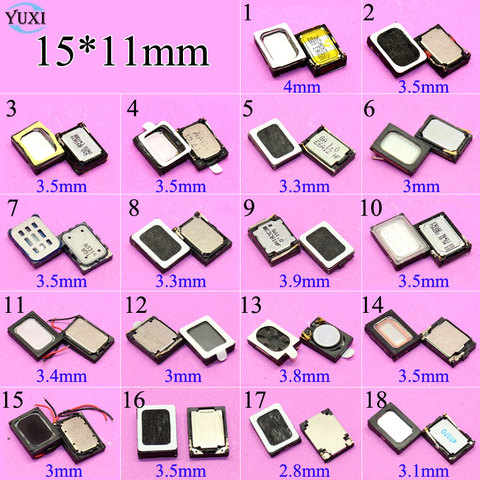 2 шт., динамик 15*11 мм для Sony/Xiaomi/Lenovo/Huawei/Nokia N73 и других телефонов ► Фото 1/2