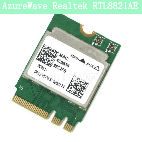 AzureWave Realtek 802.11ac RTL8821AE Wi-Fi беспроводная Bluetooth карта 4,0 RTL8821AENF сетевая карта WLAN RTL8821 8821 ► Фото 1/5