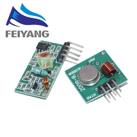 433 МГц Φ модуль для ARM/MCU WL DIY 315 МГц/433 МГц беспроводной пульт дистанционного управления для arduino Diy Kit ► Фото 1/3