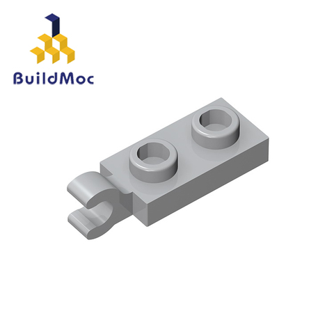 BuildMOC, совместимые сборы, частицы 63868, 1x2 для строительных блоков, DIY, образовательные высокотехнологичные запасные игрушки с логотипом ► Фото 1/5