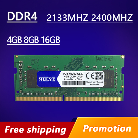 Оперативная память MLLSE DDR4 8 ГБ 4 ГБ 16 ГБ 2133 МГц 2400 МГц 2133 МГц 2400 МГц ОЗУ DDR4 8 Гб sdram memoria для ноутбука DDR4 4 ГБ 8 ГБ 16 ГБ ► Фото 1/6