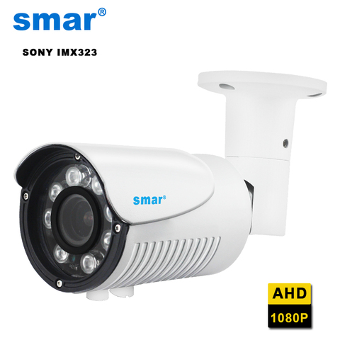 Smar SONY 1080P AHD Камера 1/2.8 дюймов SONY IMX323 3000TVL AHDH Full HD видеонаблюдения Камера открытый IP67 металлический чехол ► Фото 1/6