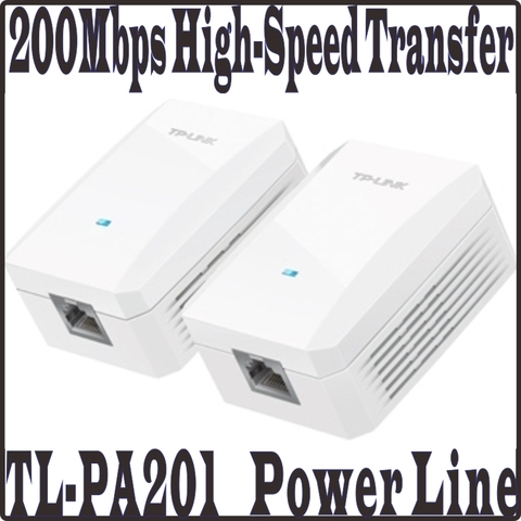 TP-LINK 2 шт., одна пара мини-адаптеров для линии питания AV200 до 200 Мбит/с, адаптер для линии питания сети Ethernet, Plug and Play ► Фото 1/5