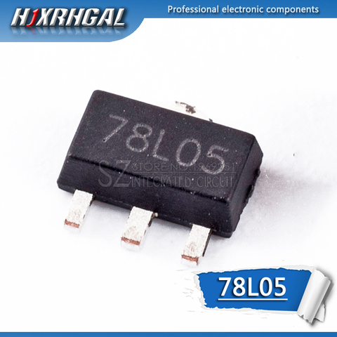 10 шт. 78L05 SOT89 SOT-89 SOT SMD 5 в трехклеммный регулятор, патч-транзистор ► Фото 1/1