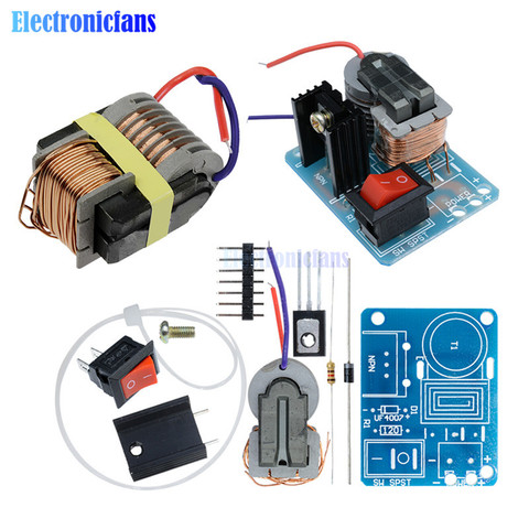 Высокочастотный трансформатор 15KV DC, высоковольтный дуговой генератор зажигания, инвертор, модуль катушки, Модуль повышения мощности, DIY Kit ► Фото 1/6