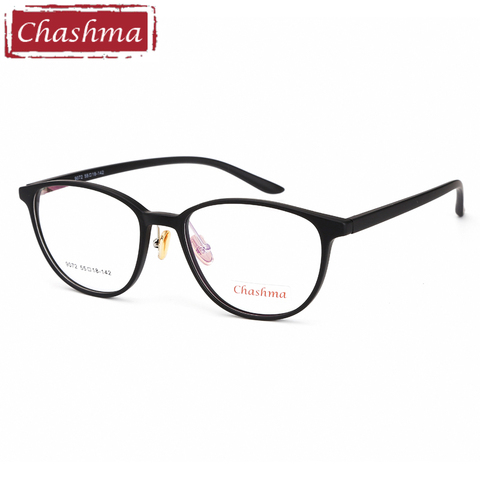 Ультралегкие женские очки Chashma, брендовые дизайнерские очки в оправе кошачий глаз, TR90 ► Фото 1/6