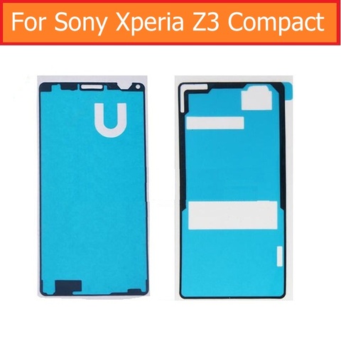 Оригинальная клейкая лента для Sony Xperia z3 mini M55W D5803 D5833, защитное водостойкое стекло на заднюю панель для SONY Z3 compact ► Фото 1/5