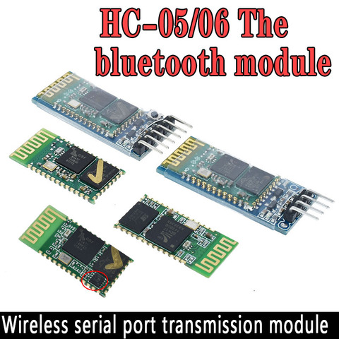 HC-05 HC 05 hc-06 HC 06 RF беспроводной Bluetooth приемопередатчик, ведомый модуль RS232 / TTL в UART, конвертер и адаптер ► Фото 1/6