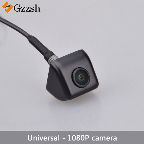 HD 1080P камера заднего вида ночного видения широкоугольная универсальная Дополнительная камера заднего вида с функцией регулировки металлич... ► Фото 1/6