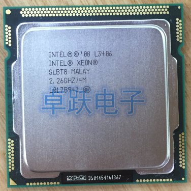 Процессор Intel Xeon L3406 l3406 двухъядерный, ЦПУ для настольного компьютера, 100% Исправная работа, десктопный процессор ► Фото 1/1