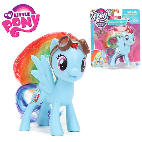 Игрушки My Little Pony Friendship is Magic Rarity Applejack Fluttershy Cheerilee PVC Фигурки Коллекционная модель куклы ► Фото 1/6