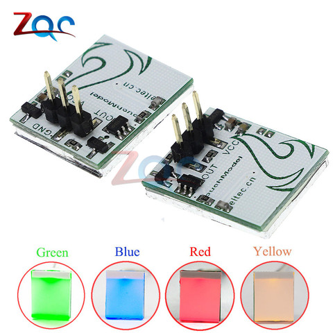 Емкостная сенсорная кнопка переключателя постоянного тока 3В 5В 6В, RGB светодиодный сенсорный модуль переключателя, чувствительная электрон... ► Фото 1/6