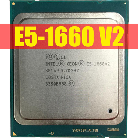 Процессор Intel Xeon E5 1660 V2 E5-1660 V2 Процессор LGA2011 серверный процессор 100% работает должным образом настольный процессор E5-1660V2 E5 Процессор ► Фото 1/2