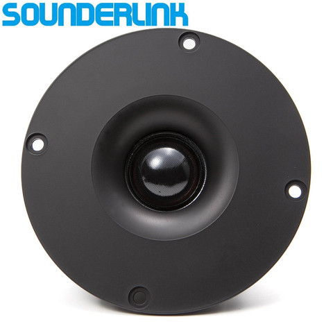 Sounderlink Audio Labs HiFi шелковая мягкая купольная колонка, твитер 4 дюйма, 6 Ом и 8 Ом на выбор, домашний кинотеатр «сделай сам», бесплатная доставка ► Фото 1/6