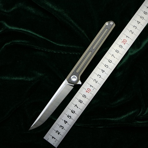 Складной нож LOVOCOO STEDEMON C06 Flipper, клинок из стали 440C, с ручкой из G10, для кемпинга, охоты, кухни, фруктов, повседневные инструменты ► Фото 1/6